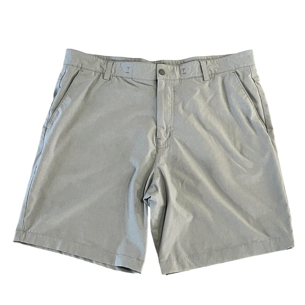 Vineyard Vines Offshore Shorts Mens 34 Gray 8" OTG Performance Stretch